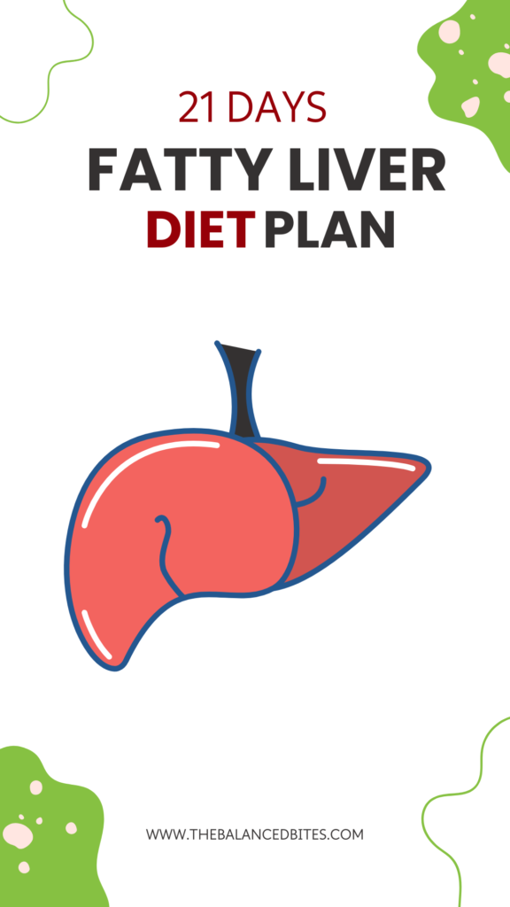 21 days fatty liver diet plan