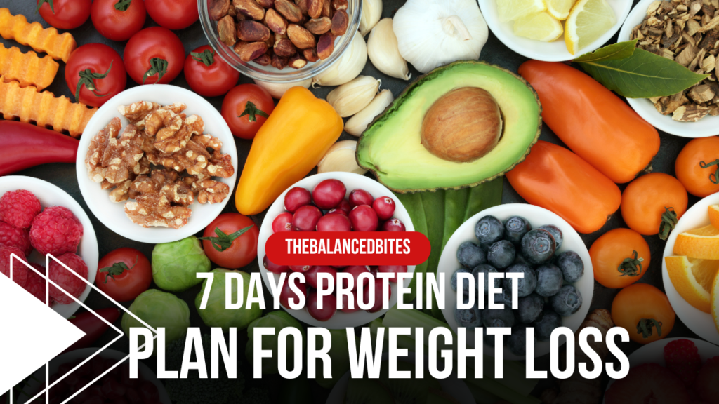 7 day protein diet Plan for Weight Loss